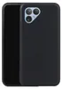 A black phone case with a camera cutout is shown against a black and gray background. Náhled obrázku produktu
