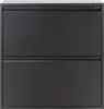 Spinder Design Schuhschrank mit 2 Klappen Schwarz, Billy 2 Produktbild-Vorschau 5