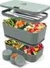 Umami Brotdose Bento-Lunchbox, verschachtelbar, mit Produktbild-Vorschau 8