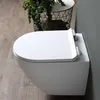 Wand-WC ohne Spülrand + WC-Sitz und Bidet | Folk Produktbild-Vorschau 3