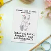 Mr. & Mrs. Panda Postkarte Intercultural Manager Produktbild-Vorschau 2