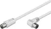 Goobay 11712 Cavo d'antenna angolato ( Presa coassiale a Anteprima dell’immagine prodotto 5