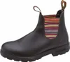 Blundstone Blundstone 1409 Stout Braun With Striped Elastic Produktbild-Vorschau 5