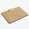 CLIPBOARD A4 horizontálny, z dubovej preglejky, podložka so Náhľad obrázku produktu 2
