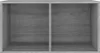 vidaXL Record Box Grey Sonoma 71x34x36cm odvozený výrobek Náhled obrázku produktu 3