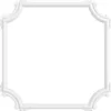 HEXIM Stuckverzierung aus HDPS/PU weiß - Stuckrahmen Produktbild-Vorschau 3