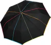 Taschenschirm Super Mini Neon Schwarz Mehrfarbig Produktbild-Vorschau 1