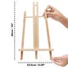 Belle Vous Tisch Staffelei Holz Leinwand Ausstellung (4er Produktbild-Vorschau 9