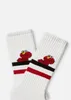 BeSocks Bio-Tennissocken - Elmo, Farbe weiß, Größe 41-46 Produktbild-Vorschau 2