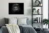 MuchoWow® Gerahmtes Poster Gorilla - Schwarz - Weiß - Tiere Produktbild-Vorschau 5