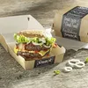 Papstar Burger Boxen, Pappe "pure" 10 x 10 cm "Good Food" Produktbild-Vorschau 2