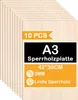 TolleTour 40 pcs A3 plaque de bois | 420 x 300 x 3 | Voir les images du produit 1
