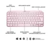 Logitech MX Keys Mini - Mini - Bezprzewodowa - Podgląd zdjęcia produktu 8
