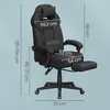 SONGMICS Ergonomischer Bürostuhl mit Fußstütze, Produktbild-Vorschau 8