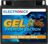 Electronicx Gel Edition Batterie de moto GEL 12V 19Ah 245A Voir les images du produit 1