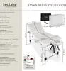 tectake® 3 Zonen Massageliege Phuket Breite 70 cm, Produktbild-Vorschau 5