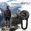 Taschenuhr mit Karabiner Befestigung Leuchtendes Gesicht Produktbild-Vorschau 3