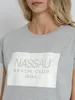 Nassau Beach T-Shirt NB231057 Damen grey melange XXL Produktbild-Vorschau 5