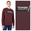 WRANGLER Herren, Sweatshirt GRAPHIC CREW, L, Braun, ralph, Produktbild-Vorschau 1