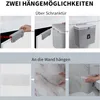 Kuchyňský odpadkový koš, nástěnný odpadkový koš s víkem Náhled obrázku produktu 5