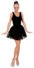 Widmann Damen Tutu, schwarz, schlichte Tüll-Optik, ca. 35cm Produktbild-Vorschau 2