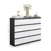 GABRIEL - Cassettiera / credenza con 8 cassetti - antracite Anteprima dell’immagine prodotto 2