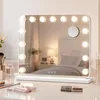 SONGMICS Kosmetikspiegel mit Beleuchtung, 15 LEDs, Dimmbar, Produktbild-Vorschau 2