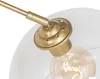 Moderne Bogenlampe aus Messing mit Klarem Glas Arc Produktbild-Vorschau 7