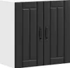 vidaXL Küchen-Hängeschrank Lucca Schwarz Holzwerkstoff Produktbild-Vorschau 1