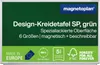 Magnetoplan Design-Kreidetafel SP mit Ablageleiste - Produktbild-Vorschau 1