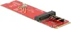 DeLOCK 63343, M.2, M.2, Czerwony, -40 - 80 °C, 22 mm, 80 mm Podgląd zdjęcia produktu 1