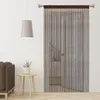 LEONORA Fadengardine, 100 x 245 cm, braun Fadenvorhang Produktbild-Vorschau 8