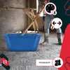 KOTARBAU® Mörtelkübel eckig 55 L Blau Kunststoff Produktbild-Vorschau 8