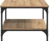 vidaXL Couchtisch Artisan-Eiche 55 x 55 x 40 cm Produktbild-Vorschau 5
