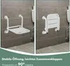 Jopassy Duschklappsitz Faltender Duschsitz Duschstuhl  Produktbild-Vorschau 6
