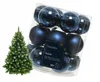 Weihnachtskugeln Glas 4cm 18 Stück - Nachtblau Produktbild-Vorschau 2