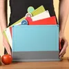 4-teiliges Schneidebrett-Set mit Ständer – Farbcodierte Produktbild-Vorschau 5
