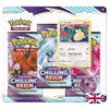 Pokemon Chilling Reign: Eevee 3-Pack Blister Produktbild-Vorschau 1
