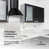 Klarstein Noir - Retro digestor, dsávací digestor, Náhľad obrázku produktu 2