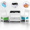Baby Vivo Kindersitzgruppe mit multifunktionalem Tisch und Produktbild-Vorschau 1