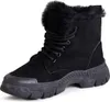topschuhe24 2598 Damen Winter Velours Stiefeletten Warm Produktbild-Vorschau 3