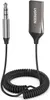 A coiled audio cable with a 3.5mm jack on one end and a USB-A connector on the other. Náhled obrázku produktu