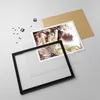 Gerahmtes Poster - Schwarzer Rahmen - Frau Modell - 50x40 Produktbild-Vorschau 4