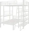 Łóżko piętrowe Flieks 90x200cm/140x200cm z półką, łóżko na Podgląd zdjęcia produktu 6