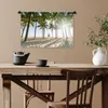 MuchoWow® Wandteppich Wandbehang Strand - Meer - Palme - Produktbild-Vorschau 6