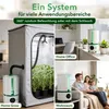 WOHLGRÜN TAU360 Luftbefeuchter mit Schlauch für Pflanzenregal, Pflanzenvitrine und Wohnraum Produktbild-Vorschau