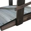 Relaxdays Most ogrodowy, drewno sosnowe, staw ogrodowy i Podgląd zdjęcia produktu 6