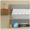 Matratzenschoner Elite 180x200 – ergonomisch gesteppt & Produktbild-Vorschau 7