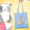 Mr. & Mrs. Panda Shopping Tasche Erzieher Herz - Sky Blue - Produktbild-Vorschau 2