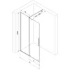 Mexen Velar posúvacie sprchové dvere Walk-in 120 cm, Náhľad obrázku produktu 9